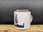 Preview: Schlüter Bär Emaille Tasse